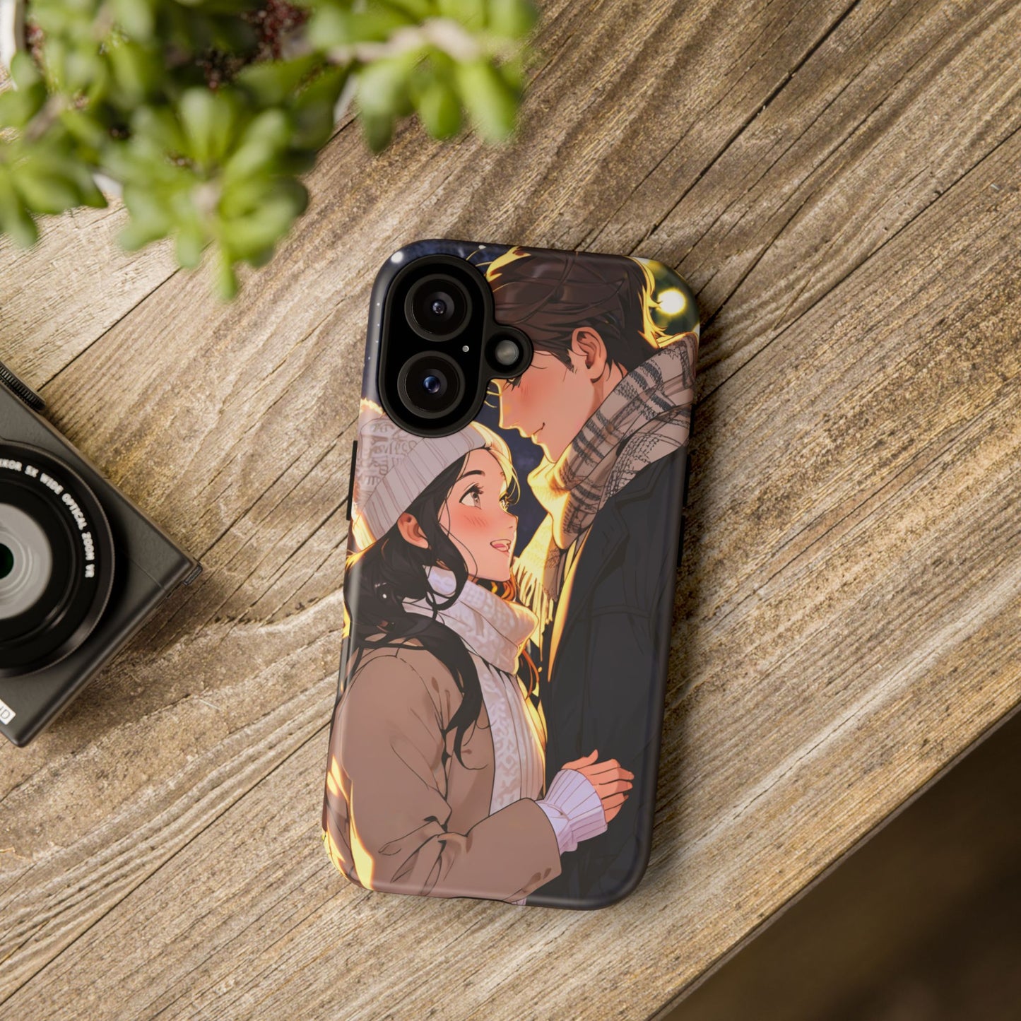 Trendy Custom Couple Phone Cover ( Tough Cases )