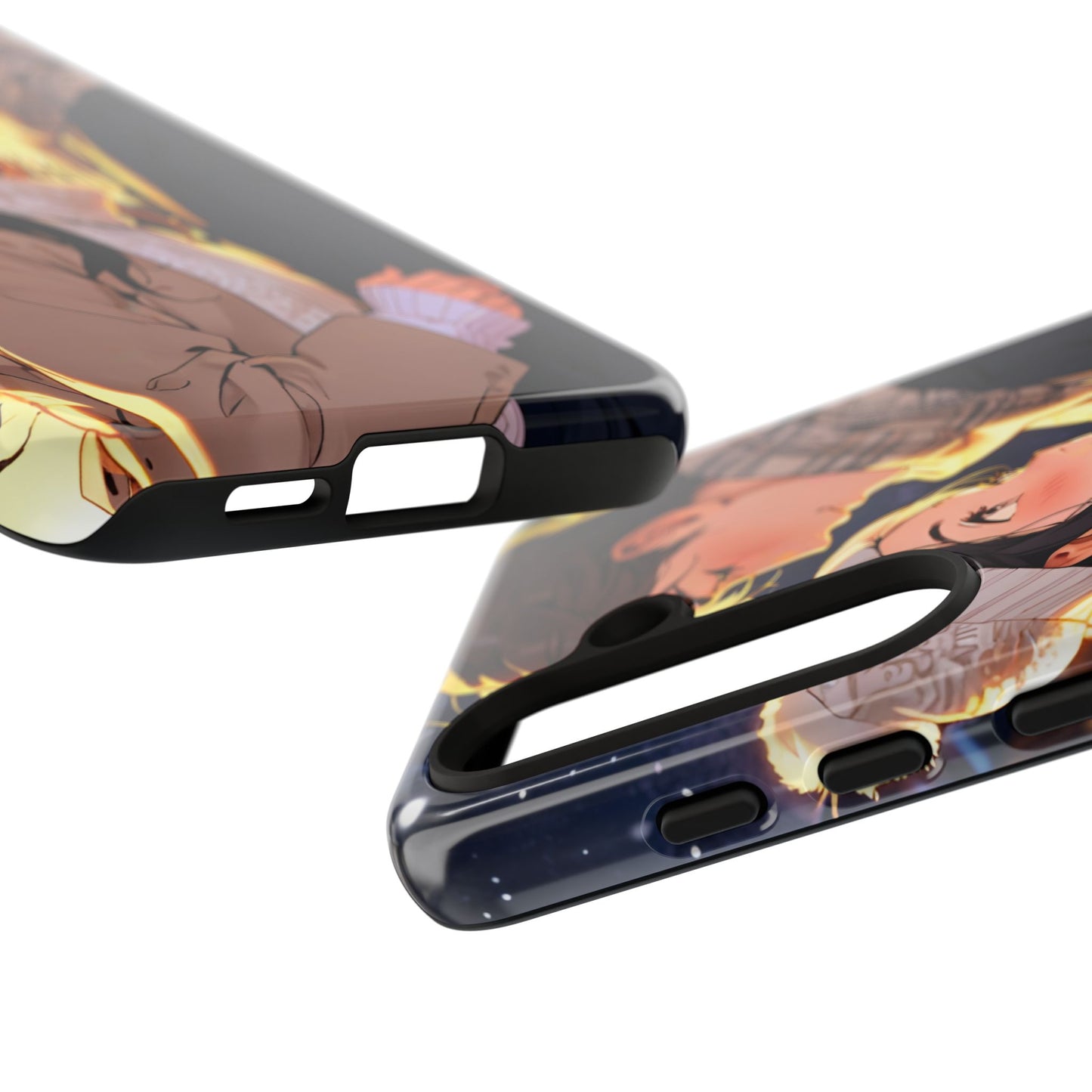 Trendy Custom Couple Phone Cover ( Tough Cases )