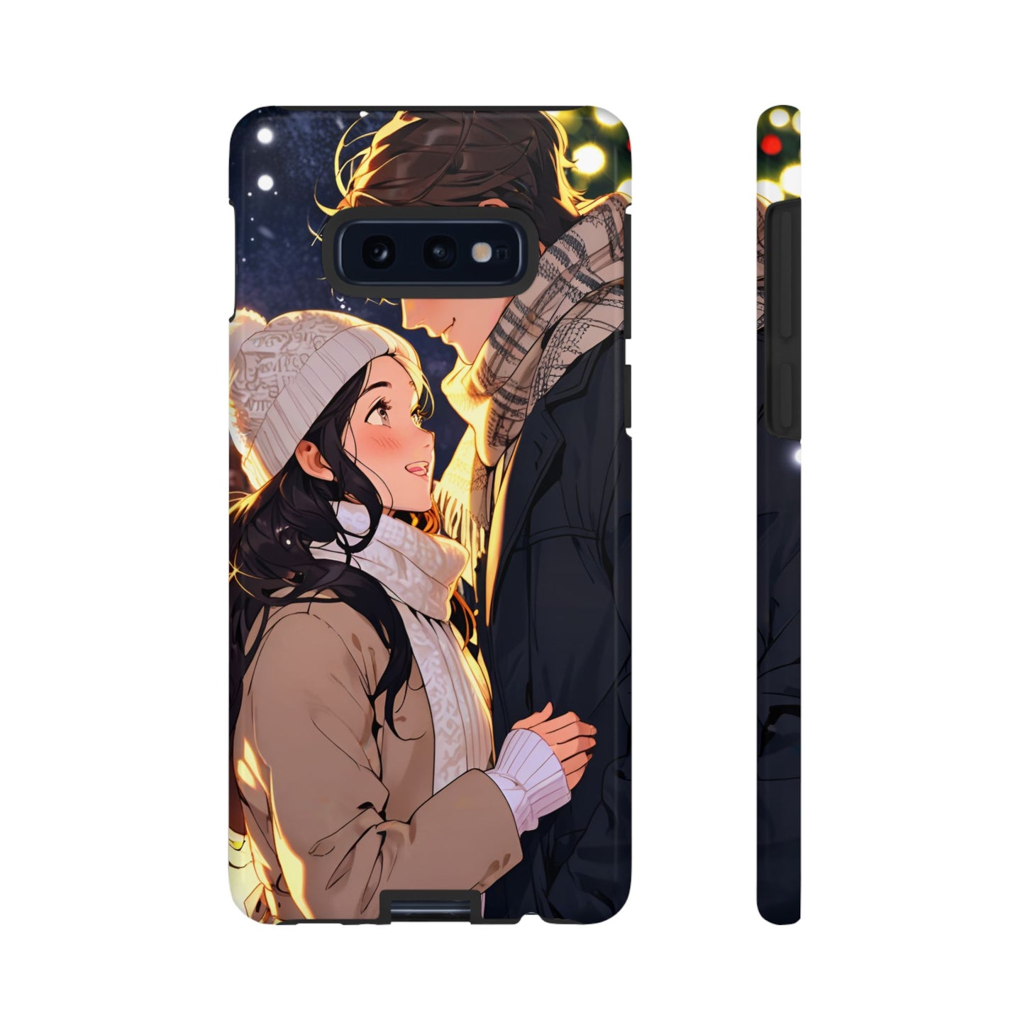 Trendy Custom Couple Phone Cover ( Tough Cases )