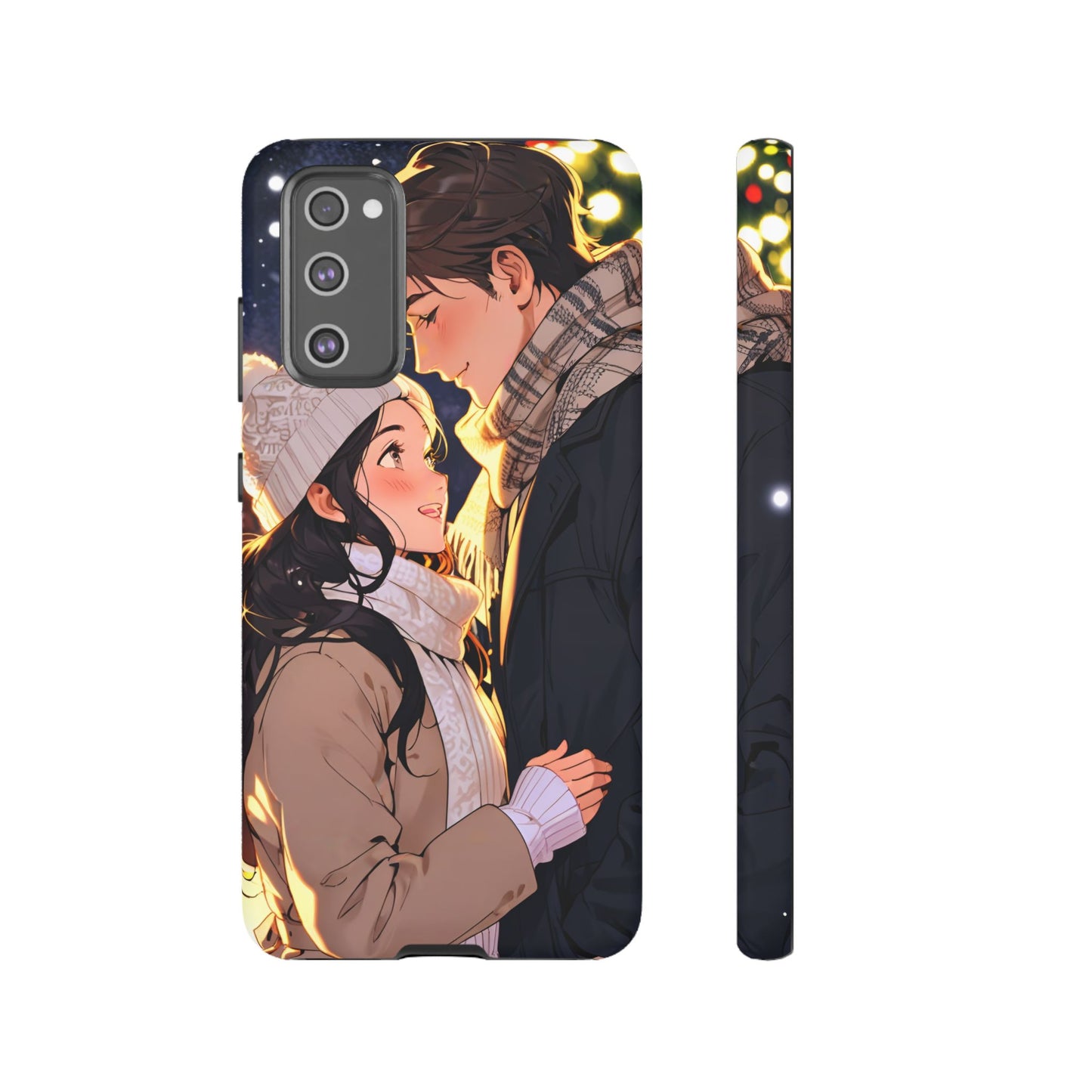 Trendy Custom Couple Phone Cover ( Tough Cases )