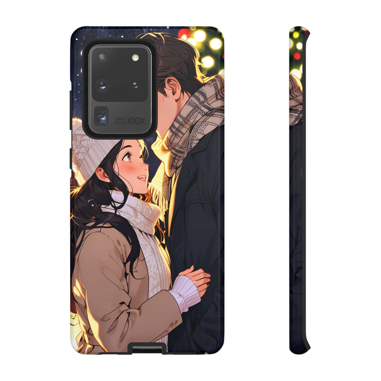 Trendy Custom Couple Phone Cover ( Tough Cases )