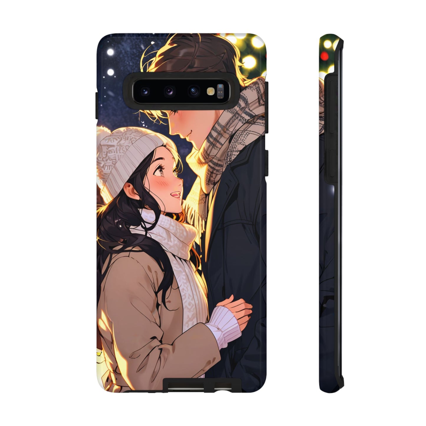 Trendy Custom Couple Phone Cover ( Tough Cases )