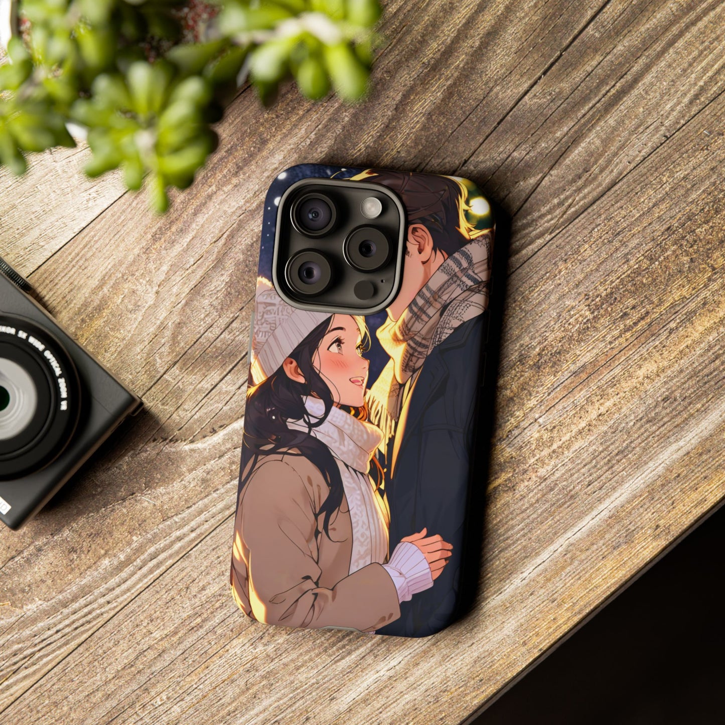 Trendy Custom Couple Phone Cover ( Tough Cases )