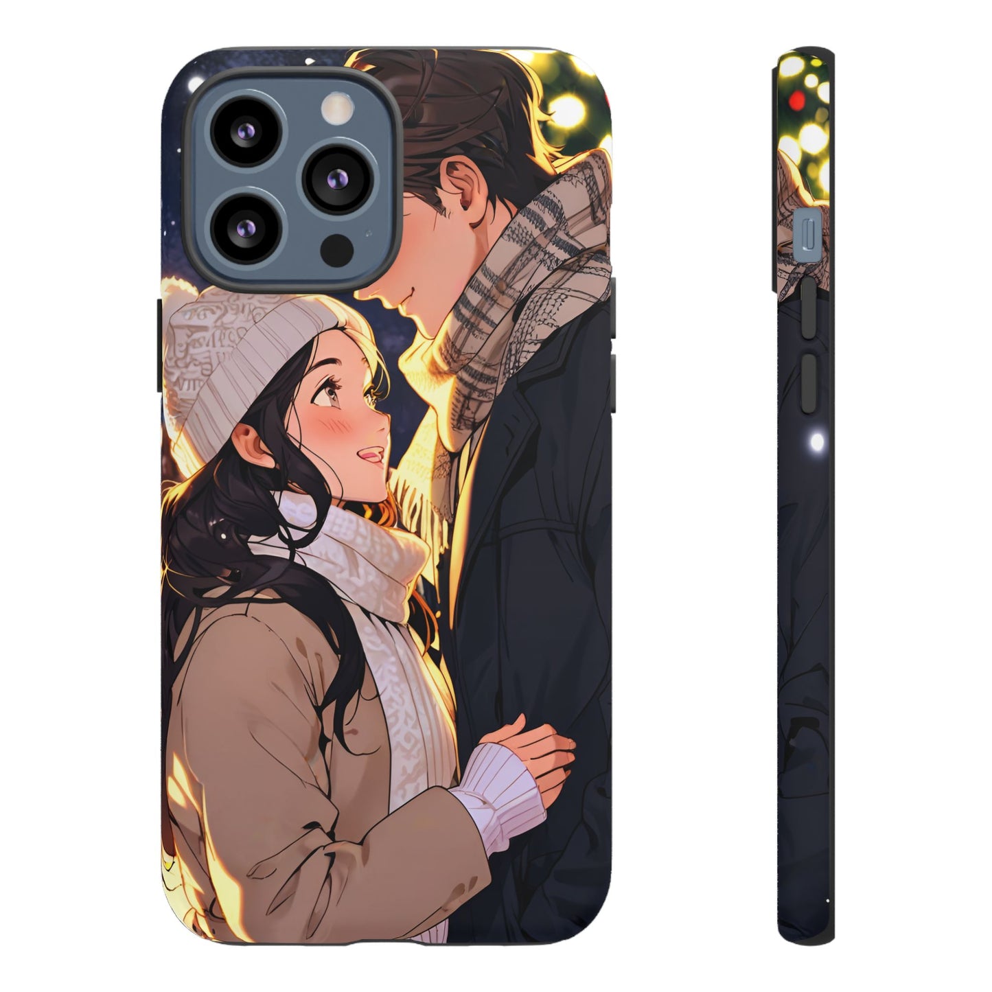 Trendy Custom Couple Phone Cover ( Tough Cases )