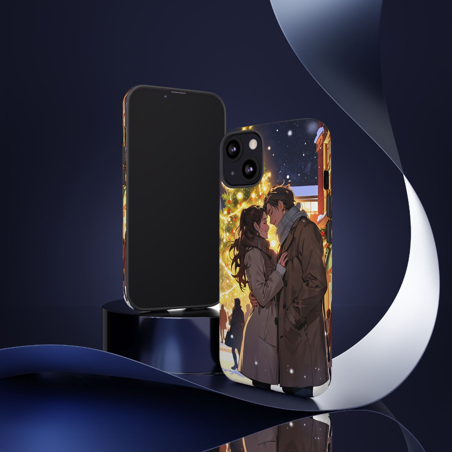 Custom Couple Phone Cover – Romantic Designs for Your Love Story ( Tough Cases )