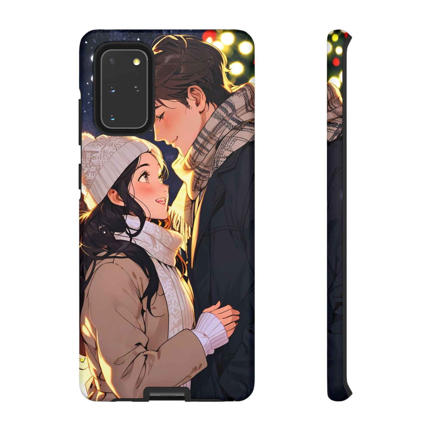 Trendy Custom Couple Phone Cover ( Tough Cases )