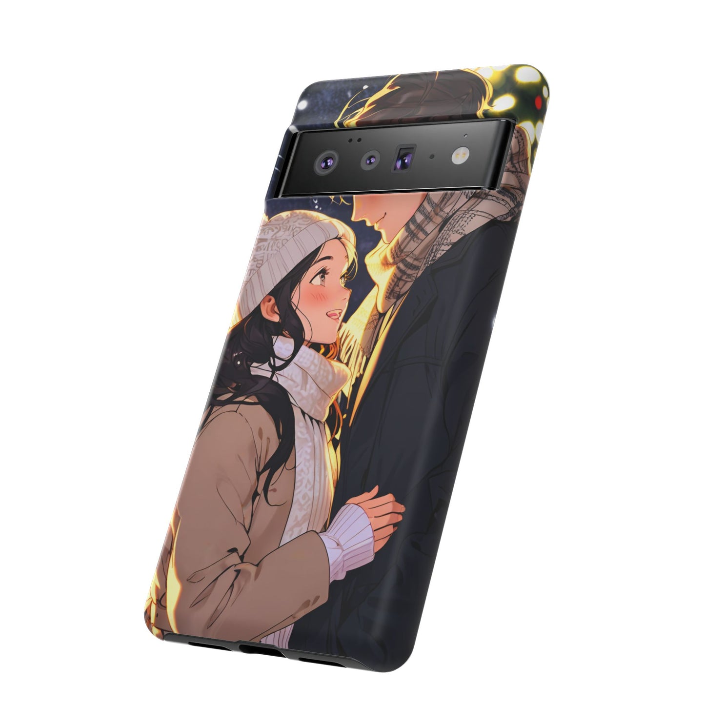 Trendy Custom Couple Phone Cover ( Tough Cases )