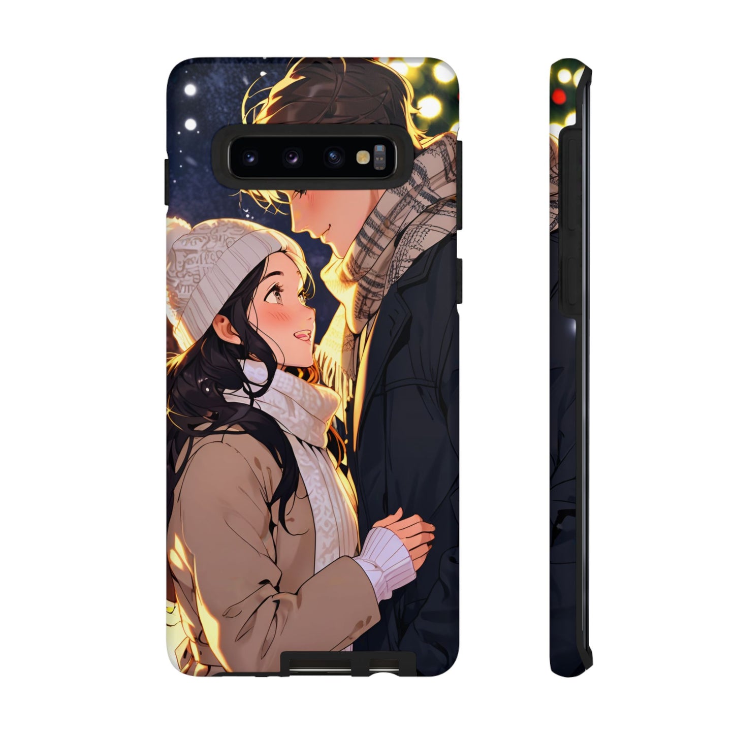 Trendy Custom Couple Phone Cover ( Tough Cases )