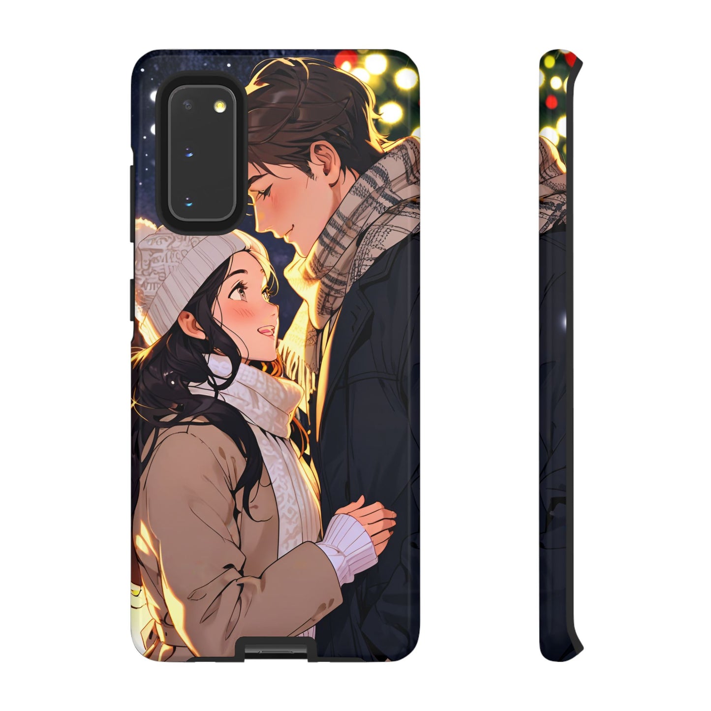 Trendy Custom Couple Phone Cover ( Tough Cases )