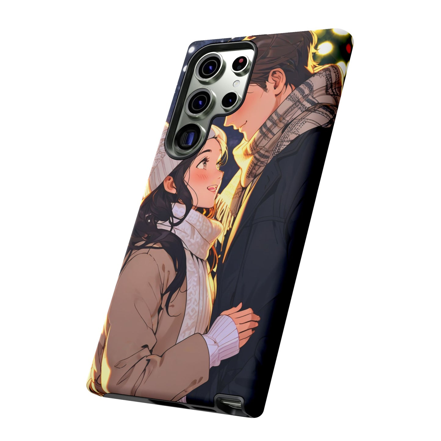 Trendy Custom Couple Phone Cover ( Tough Cases )