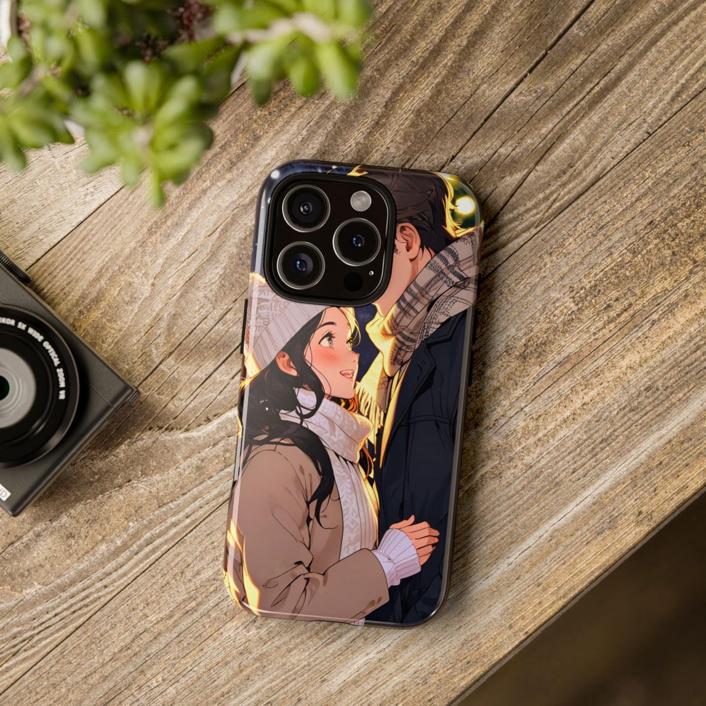 Trendy Custom Couple Phone Cover ( Tough Cases )