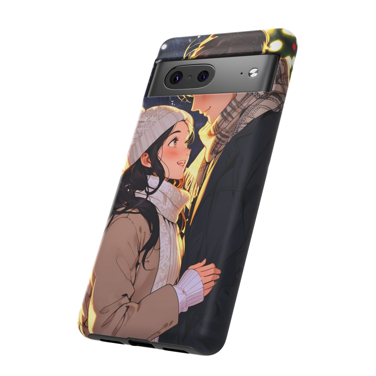 Trendy Custom Couple Phone Cover ( Tough Cases )