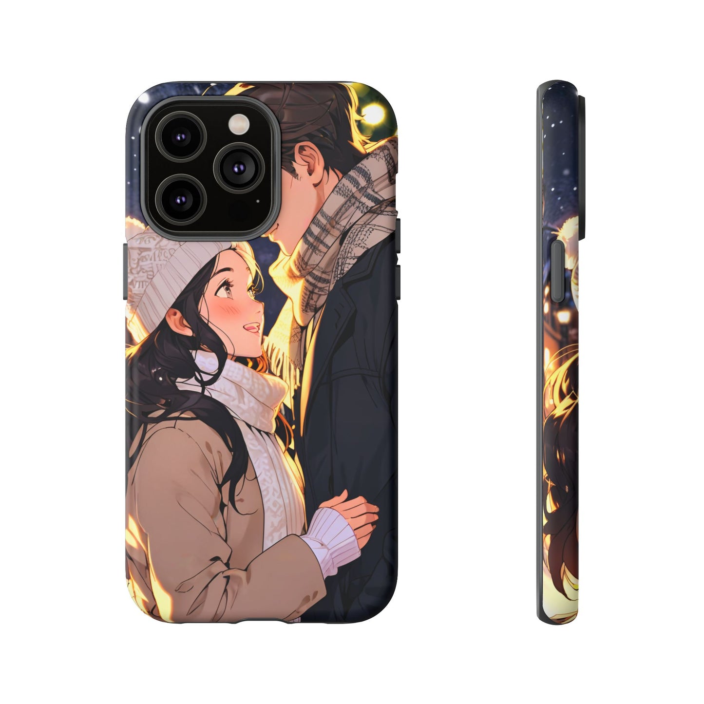 Trendy Custom Couple Phone Cover ( Tough Cases )