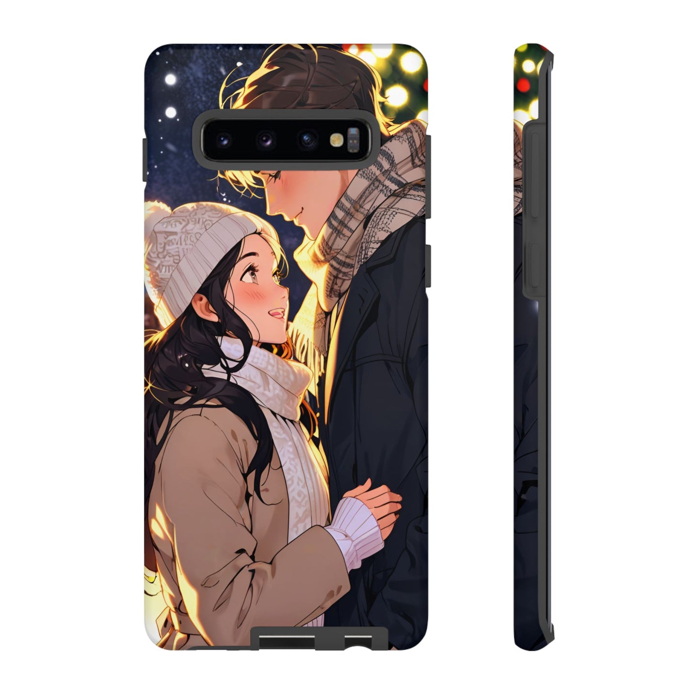 Trendy Custom Couple Phone Cover ( Tough Cases )