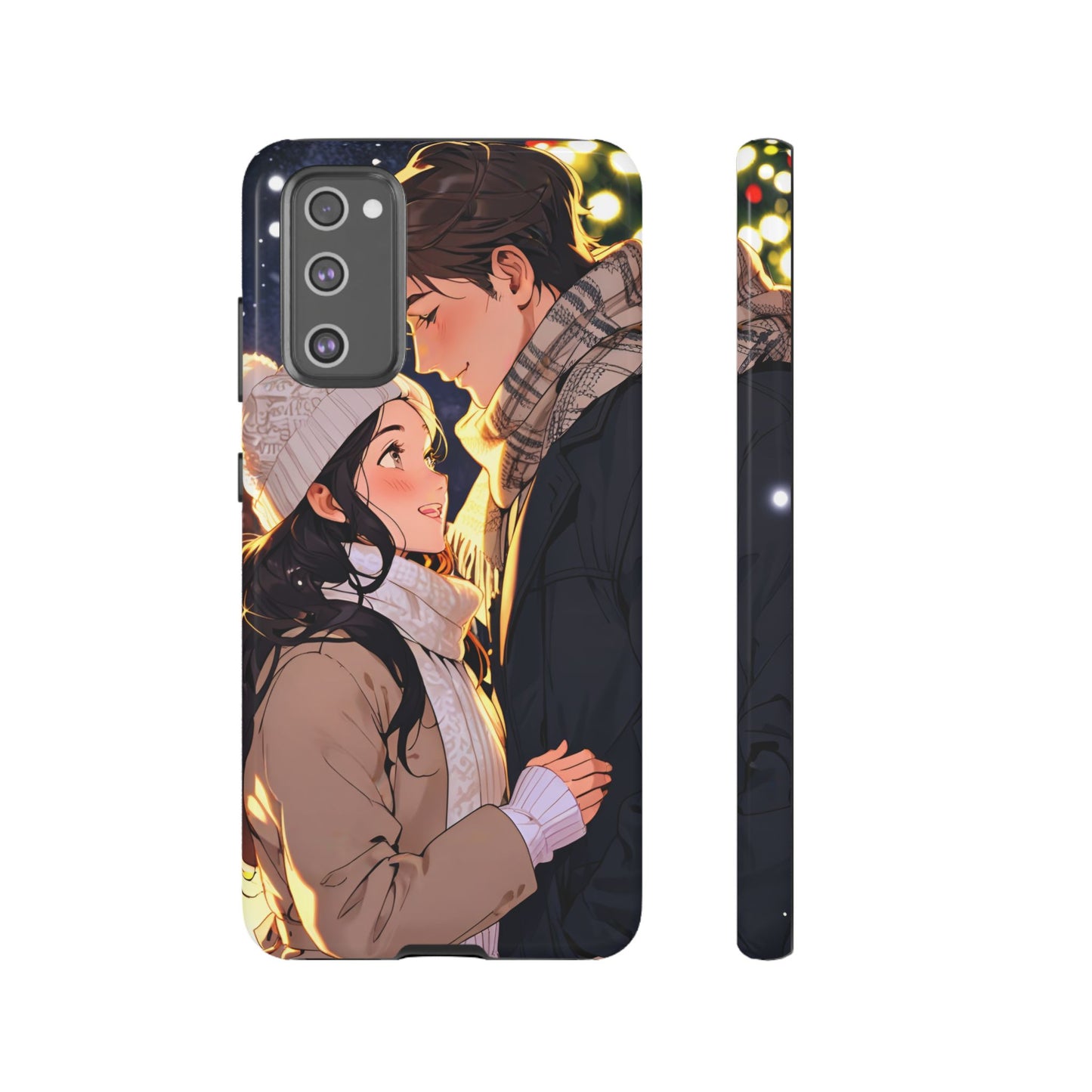 Trendy Custom Couple Phone Cover ( Tough Cases )