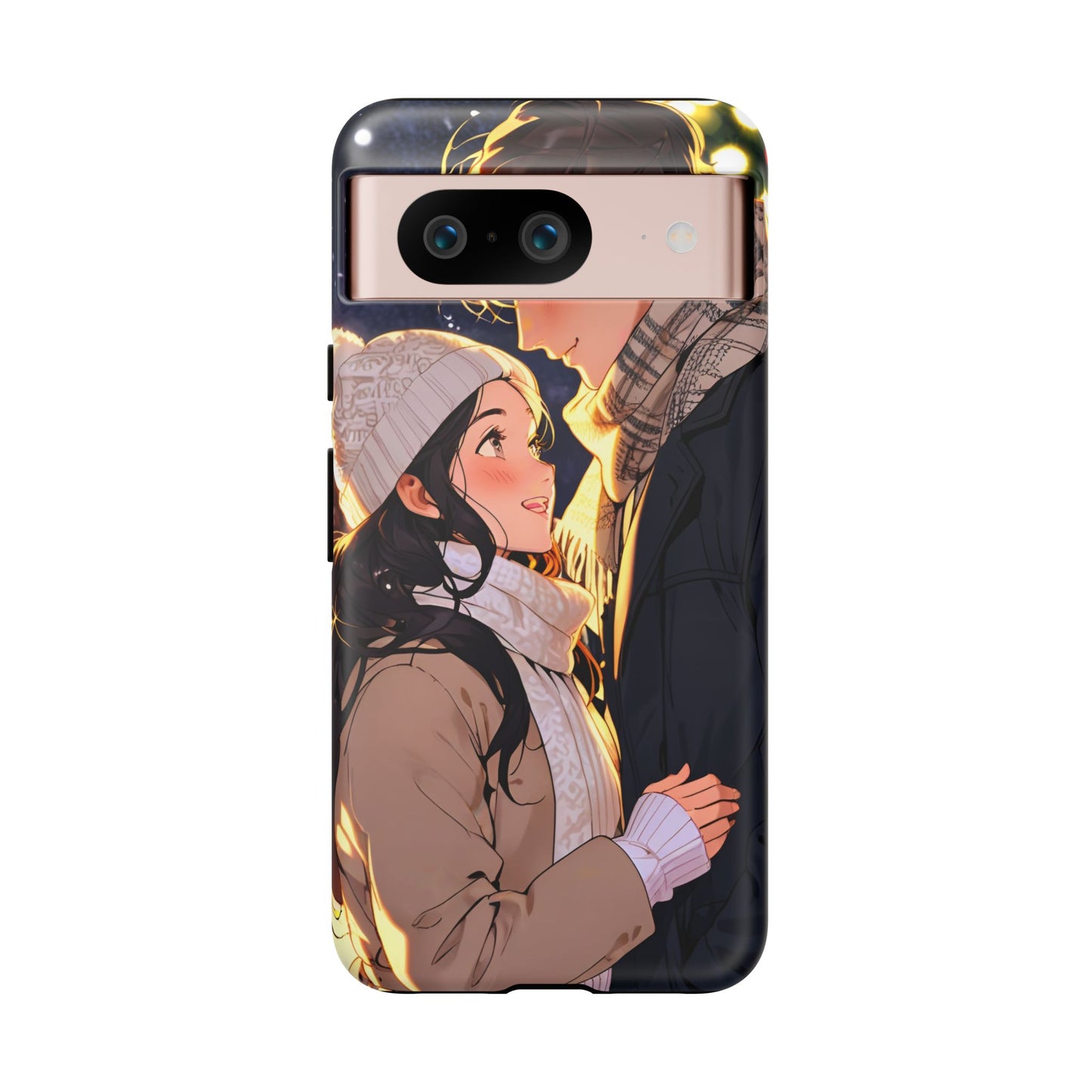 Trendy Custom Couple Phone Cover ( Tough Cases )